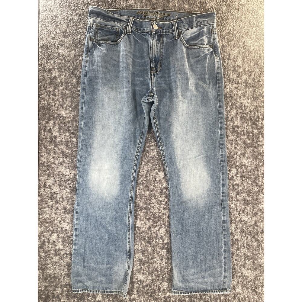 American Eagle Original Boot Jeans Men’s 36X34 Fit 36x32 Medium Wash Denim Pants
